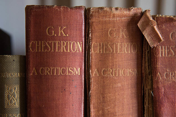 Critical work on Chesterton
